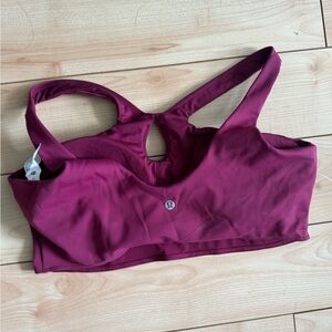 lululemon athletica Women's Burgundy Sports Bra
